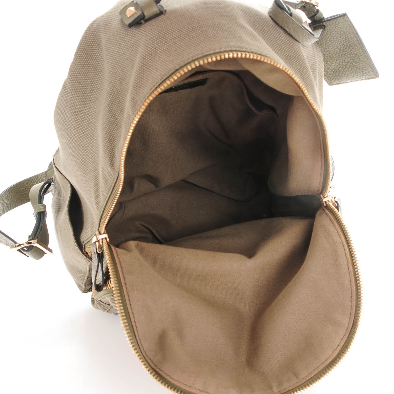 Valentino Garavani Canvas Butterfly Backpack Camo Green 5 of 7