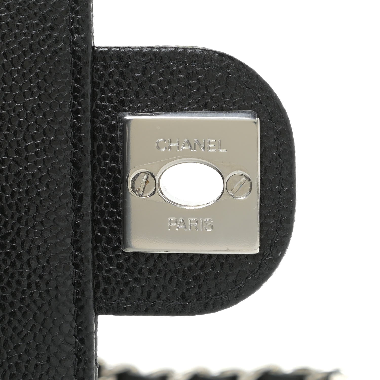 Chanel Caviar Quilted Classic Phone Holder Black 12 of 12