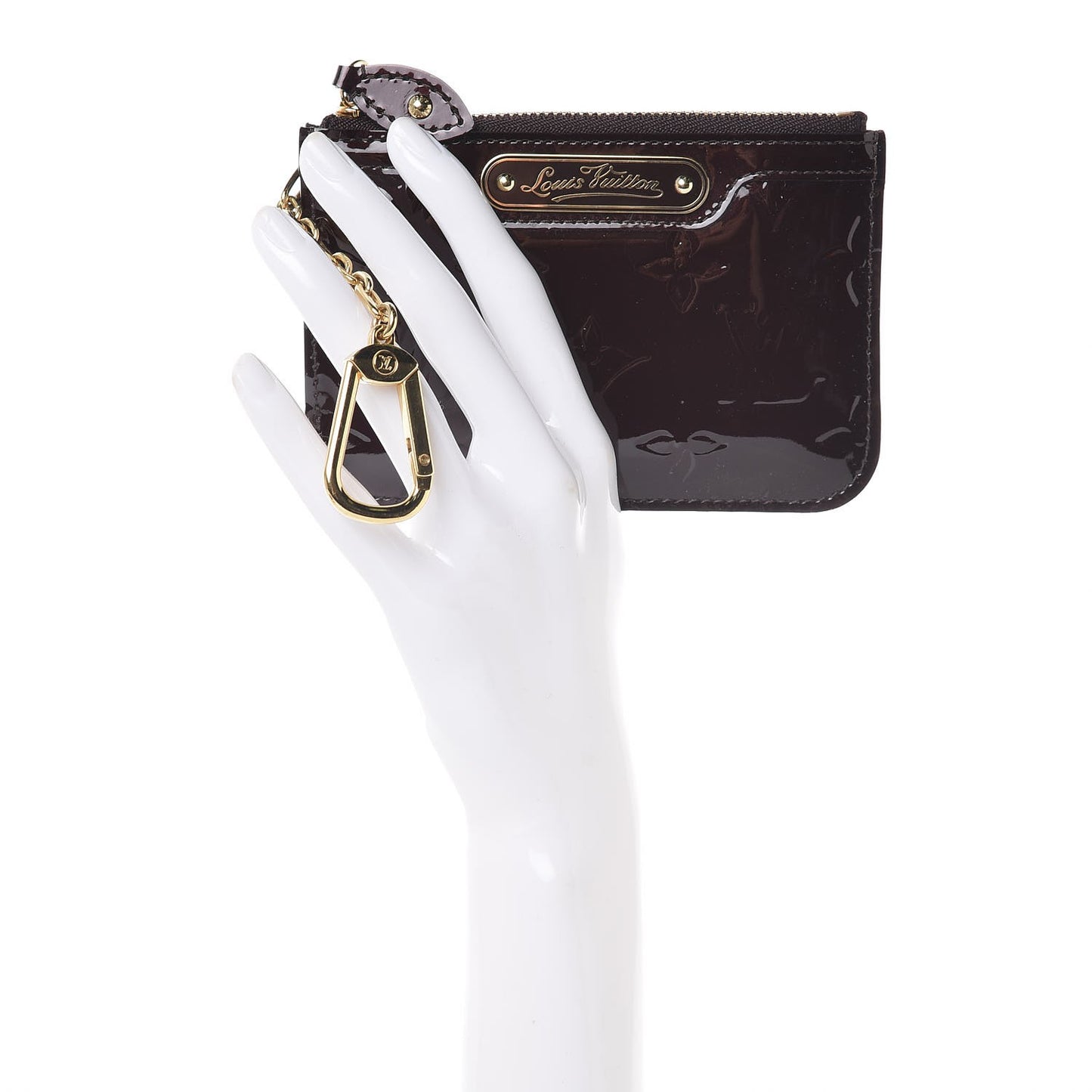 Vernis Key Pouch Amarante