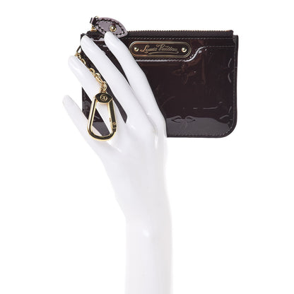 Louis Vuitton Vernis Key Pouch Amarante 2 of 6