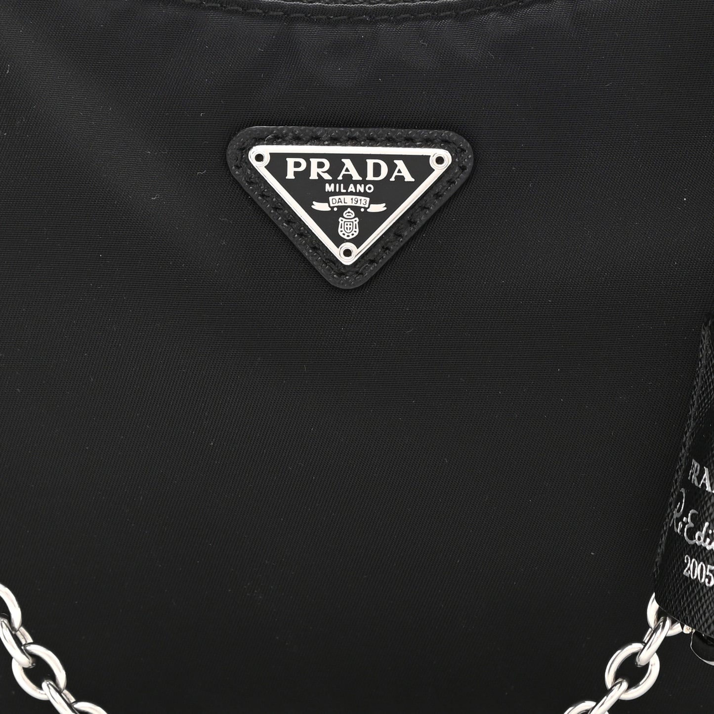 Nylon Re-Edition 2005 Shoulder Bag Black