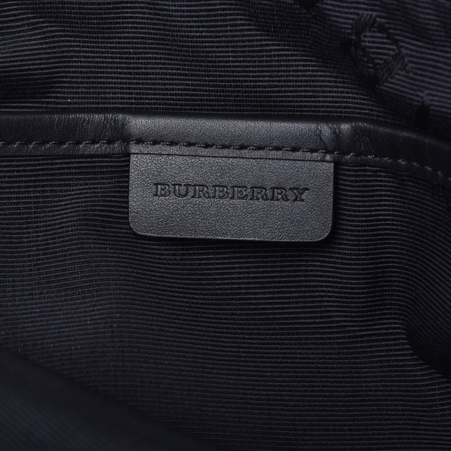Nylon Top Pouch Black