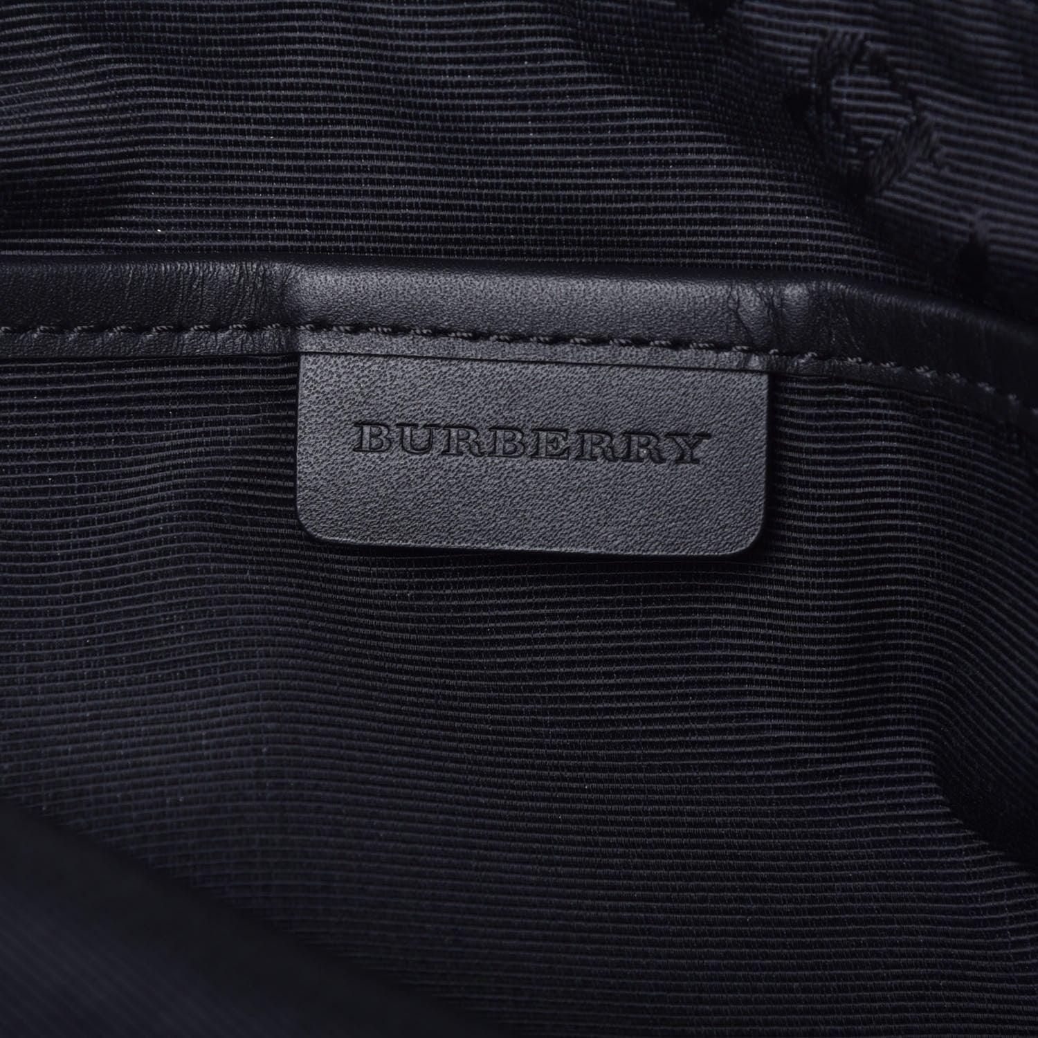 Burberry Nylon Top Pouch Black 6 of 10