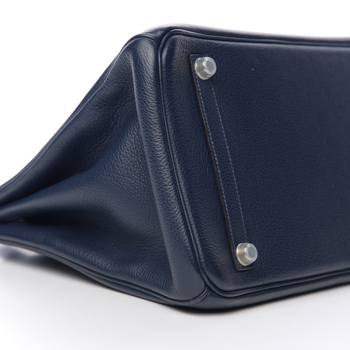 Taurillon Clemence Birkin 35 Bleu Abysse