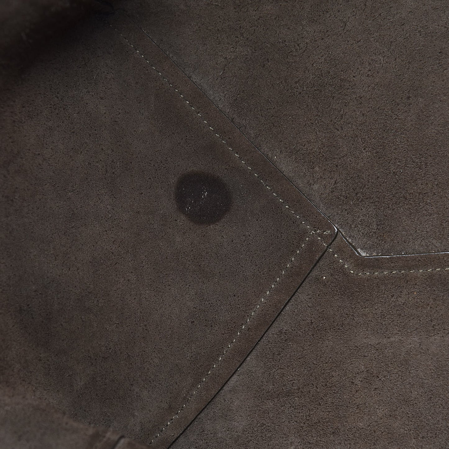 Soft Grained Calfskin Medium Belt Cabas Phantom Taupe