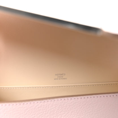Hermes Chevre Mysore Bicolor Geta Mauve Pale Rouge Sellier 6 of 10