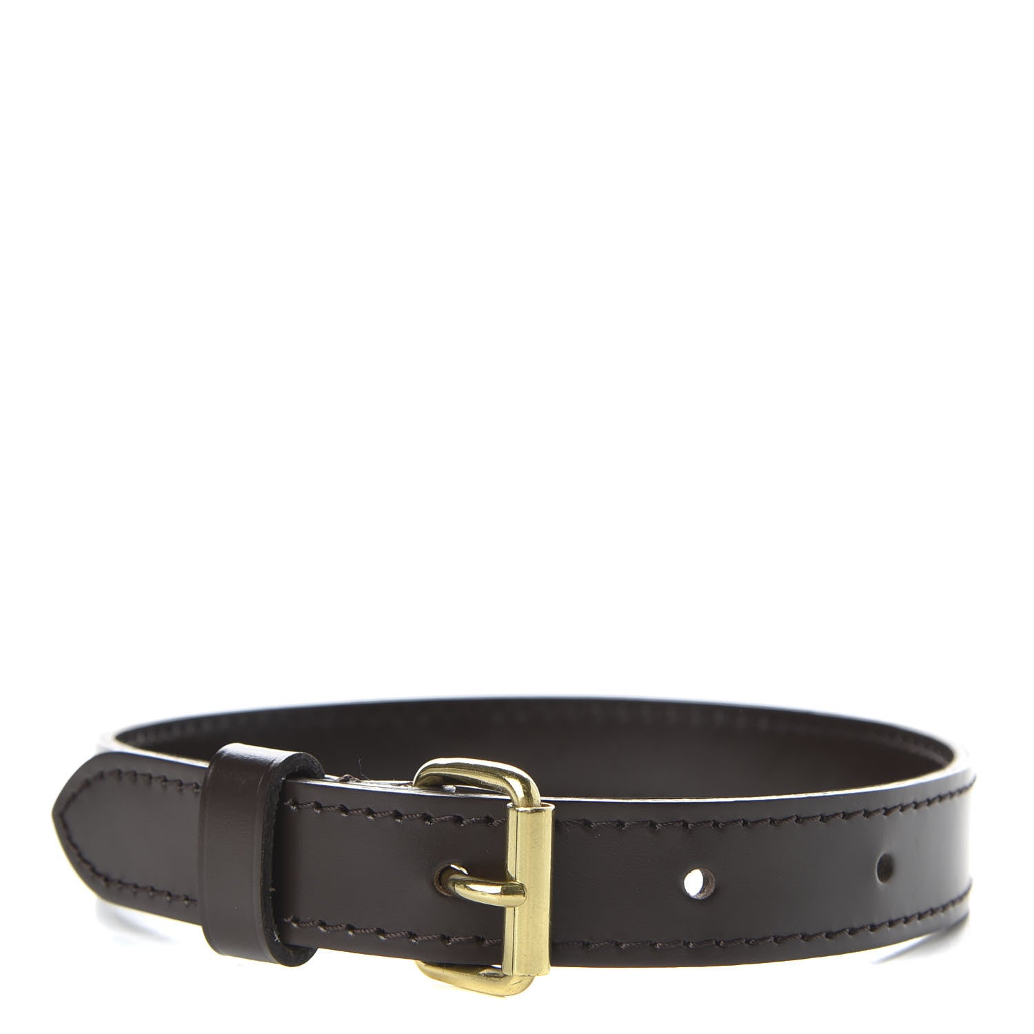 Louis Vuitton Calfskin Bandouliere Strap Extender Brown 1 of 3