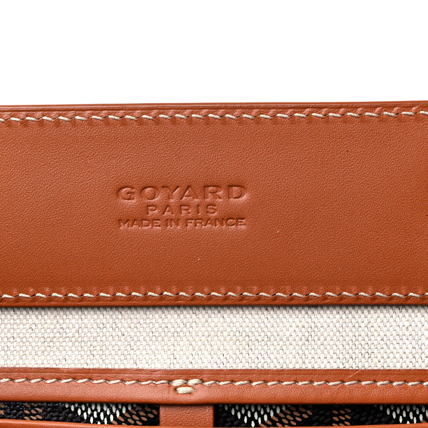 Goyard Goyardine Bellechasse Biaude Tote MM Black Gold 7 of 13