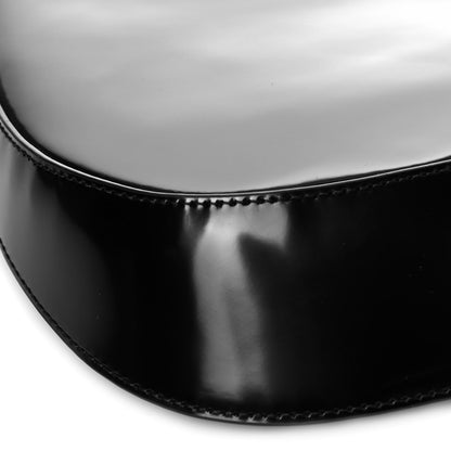 Prada Spazzolato Cleo Shoulder Bag Black 9 of 13