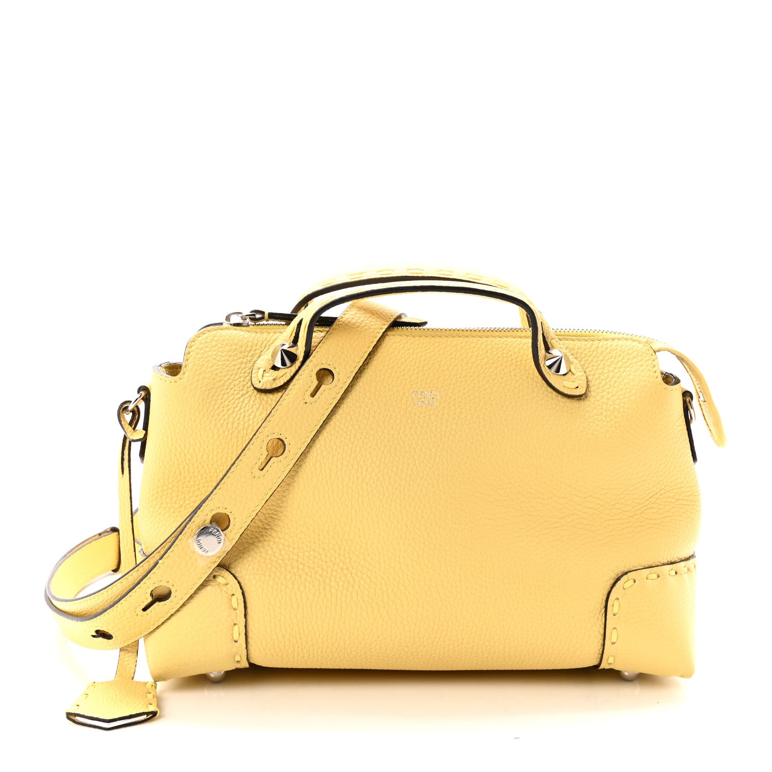 Fendi Cuoio Romano Sellerissima Medium By The Way Boston Bag Sorbetto 1 of 9