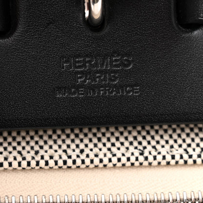 Hermes Vache Hunter Toile Pegase Pop Herbag Zip Retourne 31 PM Bleu Indigo 7 of 16