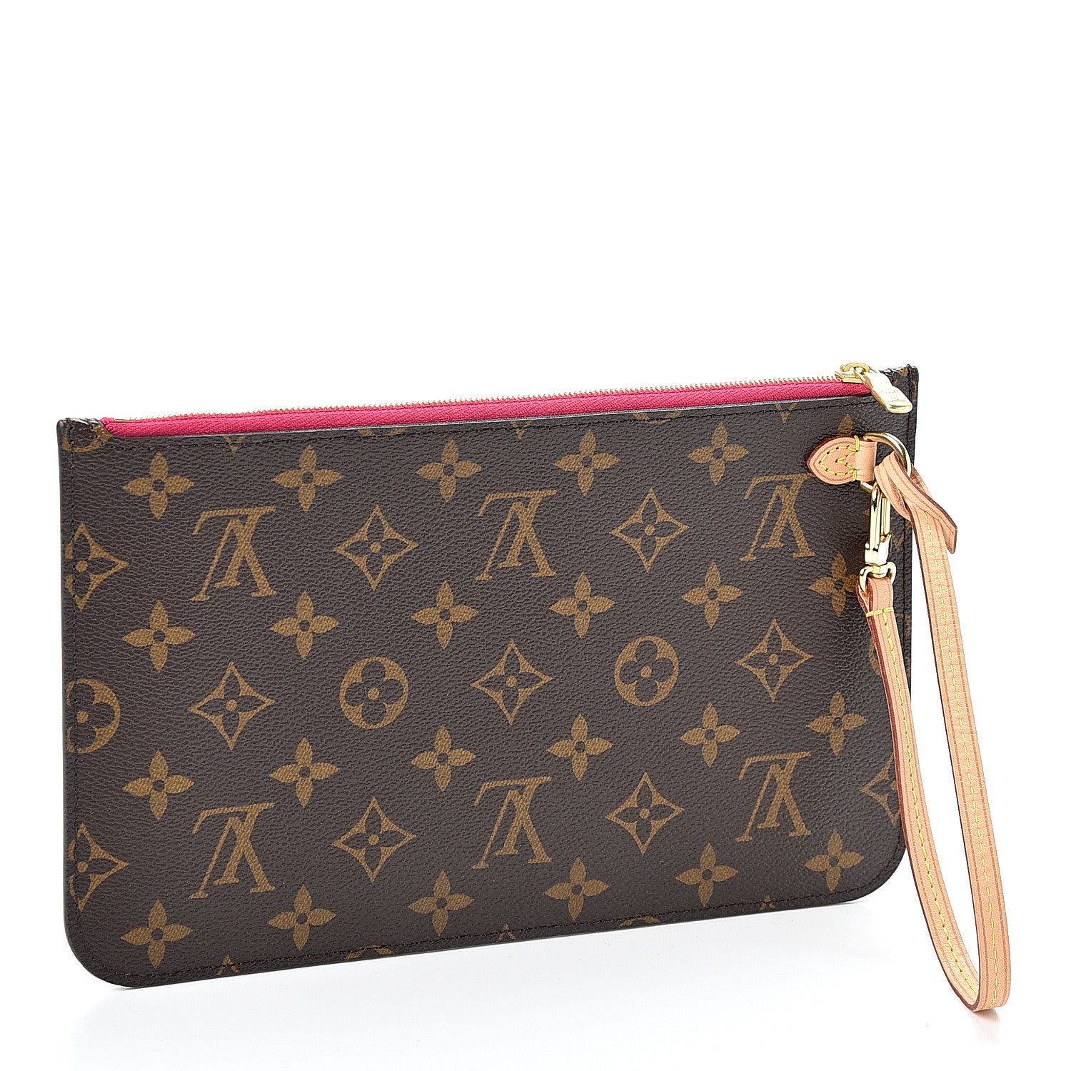 Louis Vuitton Monogram Neverfull MM GM Pochette Pivoine 2 of 8