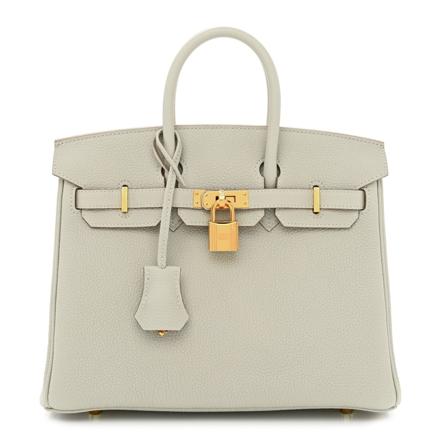 Hermes Togo Birkin 25 Gris Perle 1 of 10