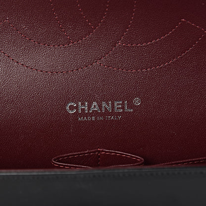 Chanel Lambskin Quilted Jumbo Double Flap Black 6 of 21