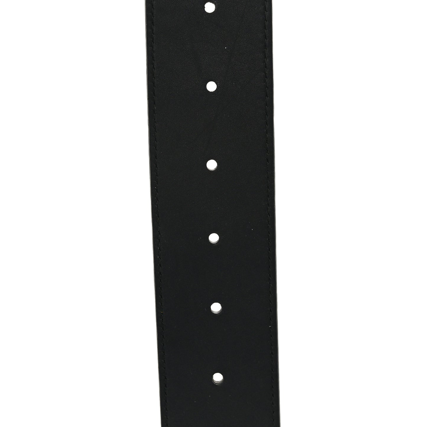 Textured Calfskin Double G 40mm Belt 85 34 Black
