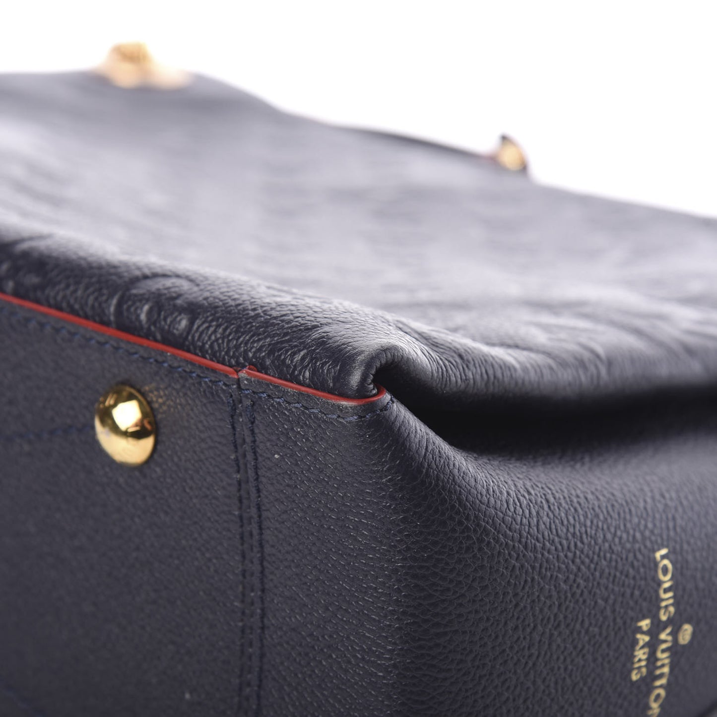 Empreinte Surene MM Marine Rouge