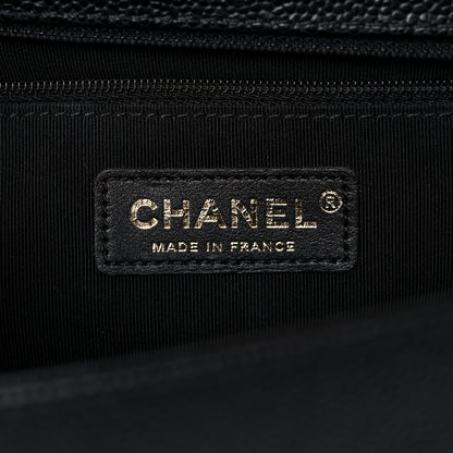 Chanel Caviar Quilted Large Boy Flap Black 5 of 9