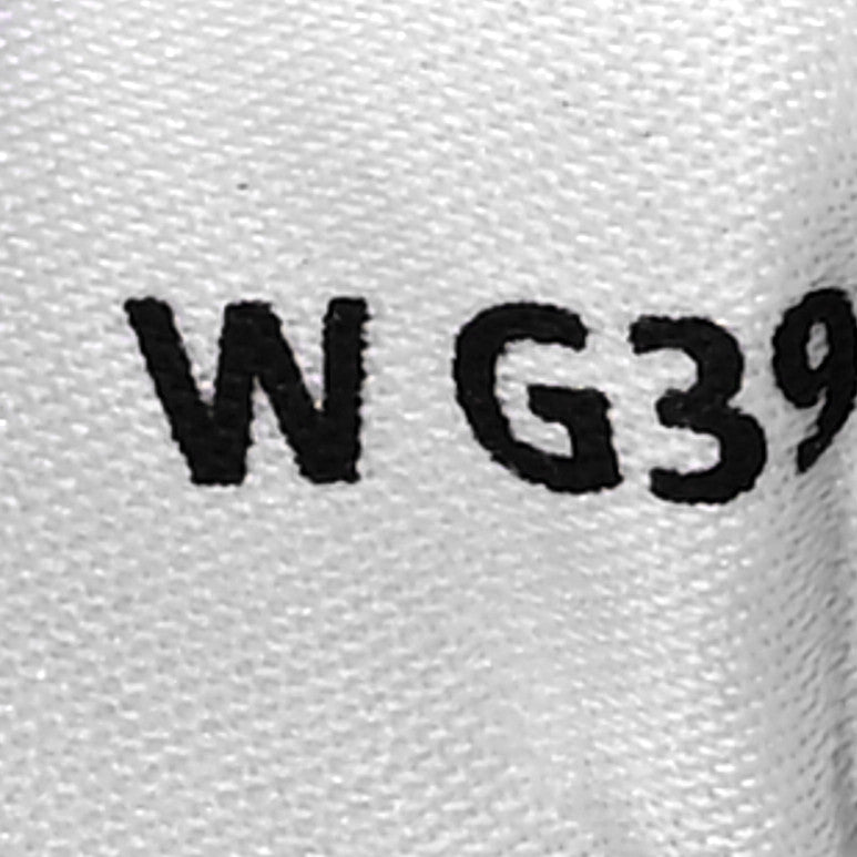 Chanel Fabric Laminated Calfskin Stretch CC Sneakers 37 White Silver 8 of 9