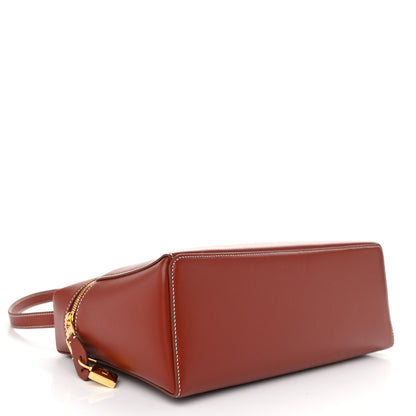 Loro Piana Saddle Calfskin Extra Bag L27 Deep Kummel 4 of 9