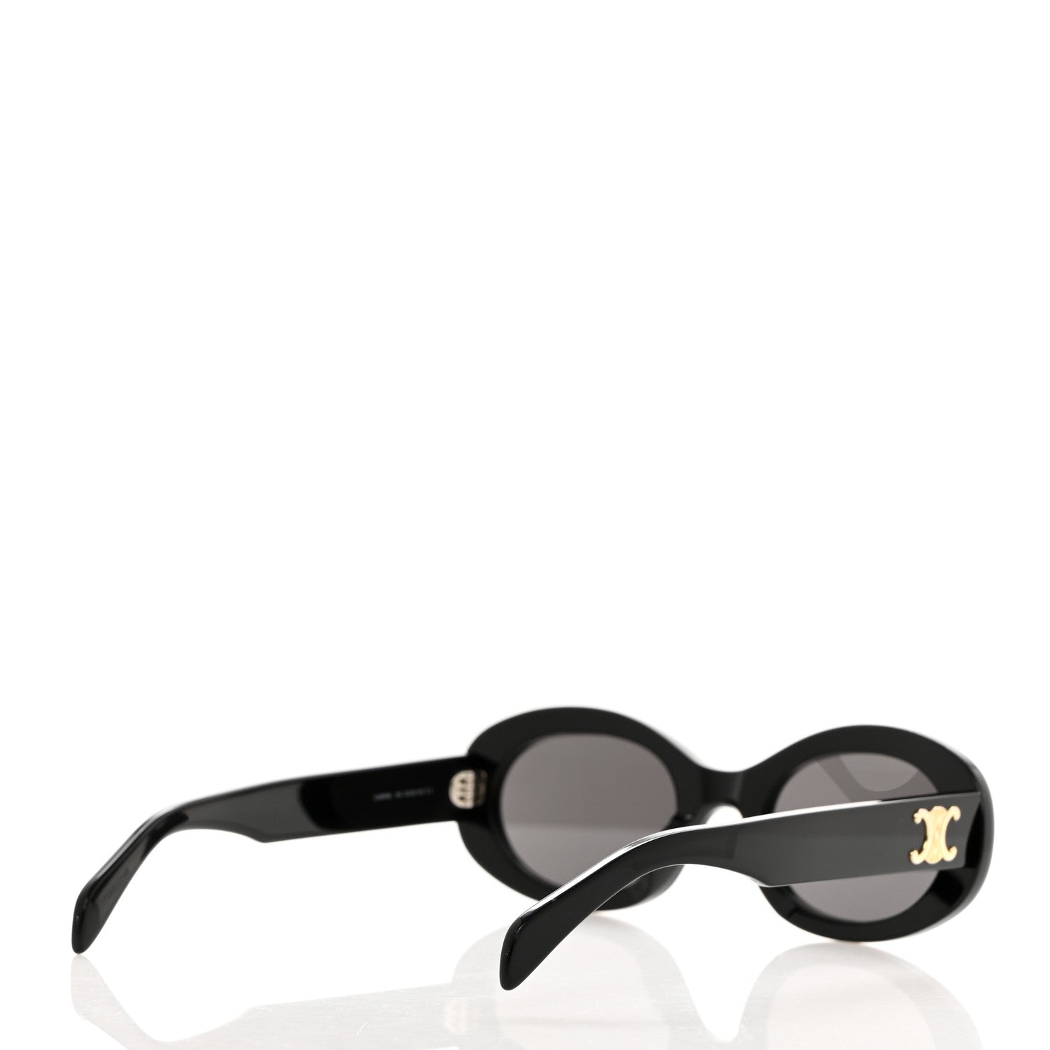 Celine Acetate Triomphe 01 Sunglasses CL 40194U Black 4 of 8