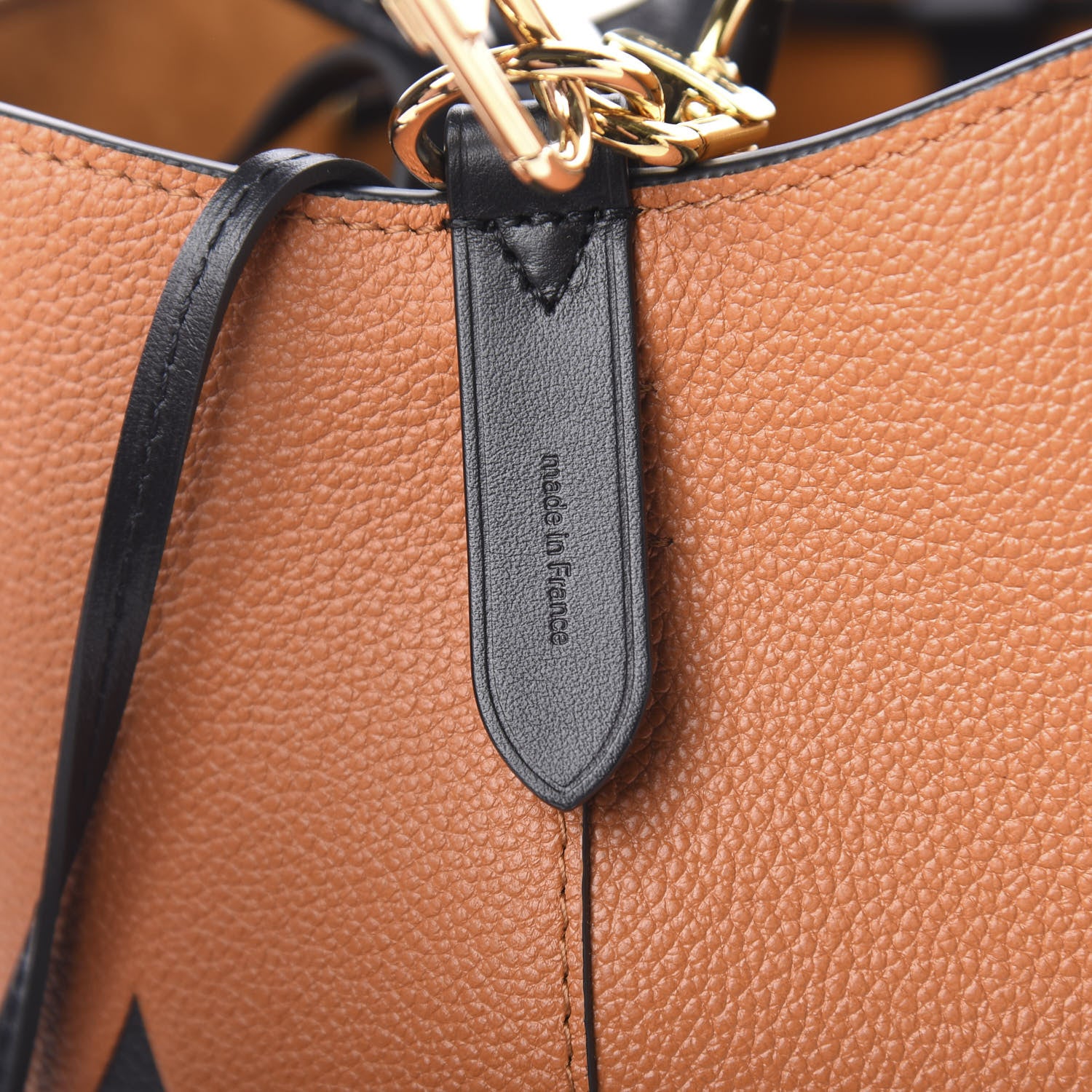 Louis Vuitton Empreinte Monogram Giant Crafty Neonoe MM Caramel Black 6 of 11