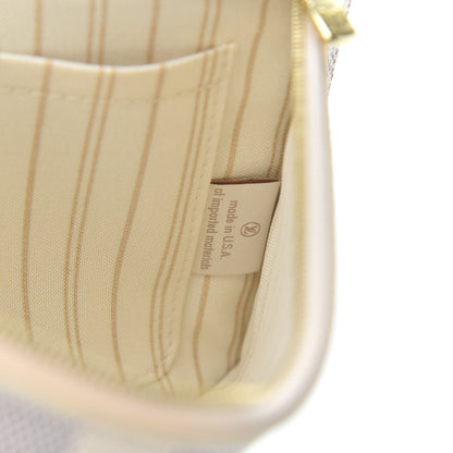 Louis Vuitton Damier Azur Neverfull MM GM Pochette 7 of 7