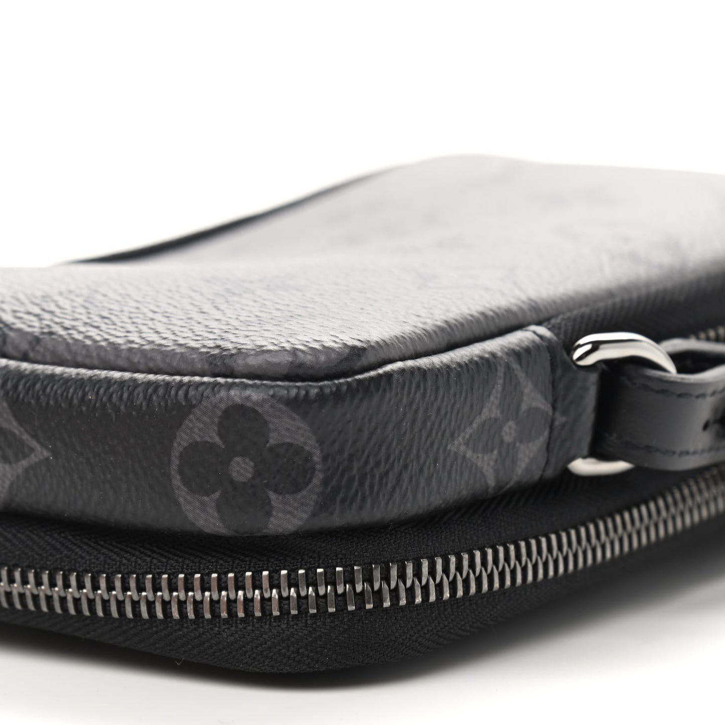 Monogram Eclipse Reverse Double Phone Pouch