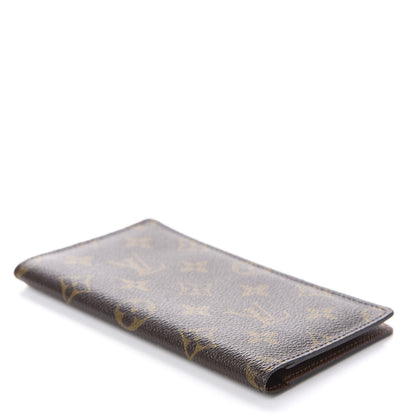 Louis Vuitton Monogram Checkbook Holder Case Wallet 4 of 7