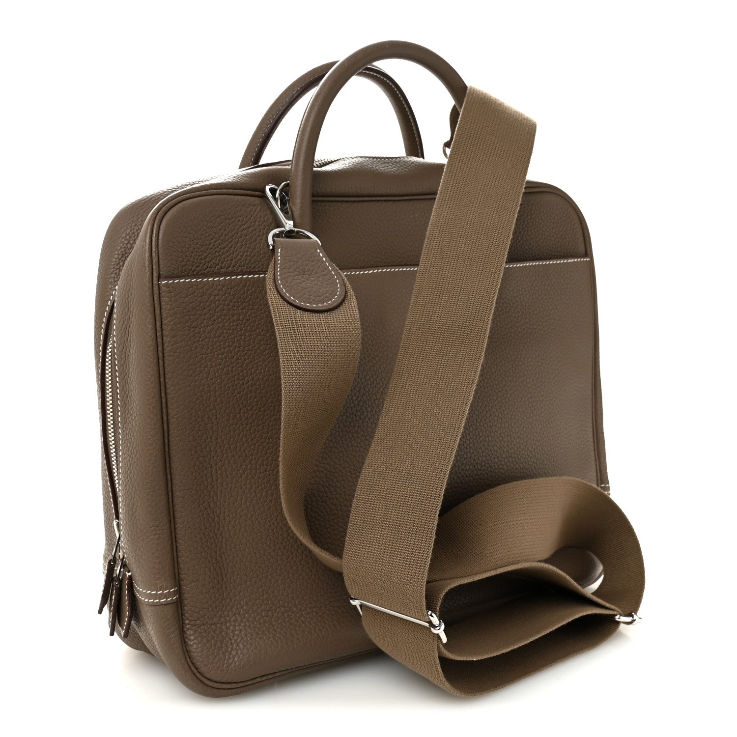 Hermes Taurillon Clemence Steve 35 Etoupe 3 of 10