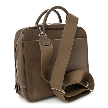 Hermes Taurillon Clemence Steve 35 Etoupe 3 of 10