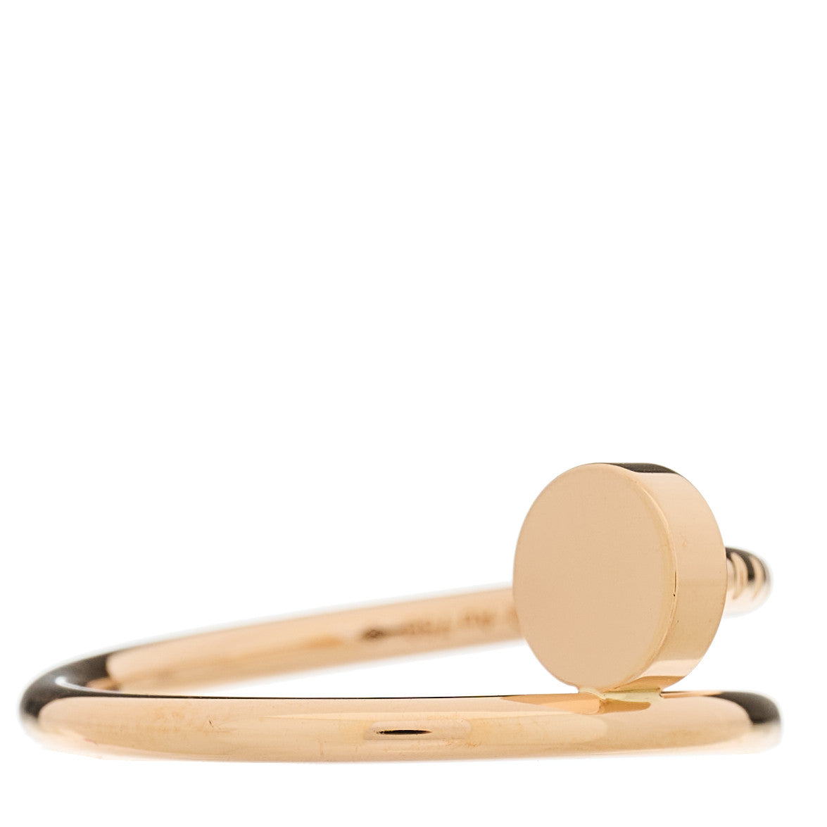 Cartier 18K Yellow Gold Small Juste Un Clou Ring 50 5.25 4 of 6