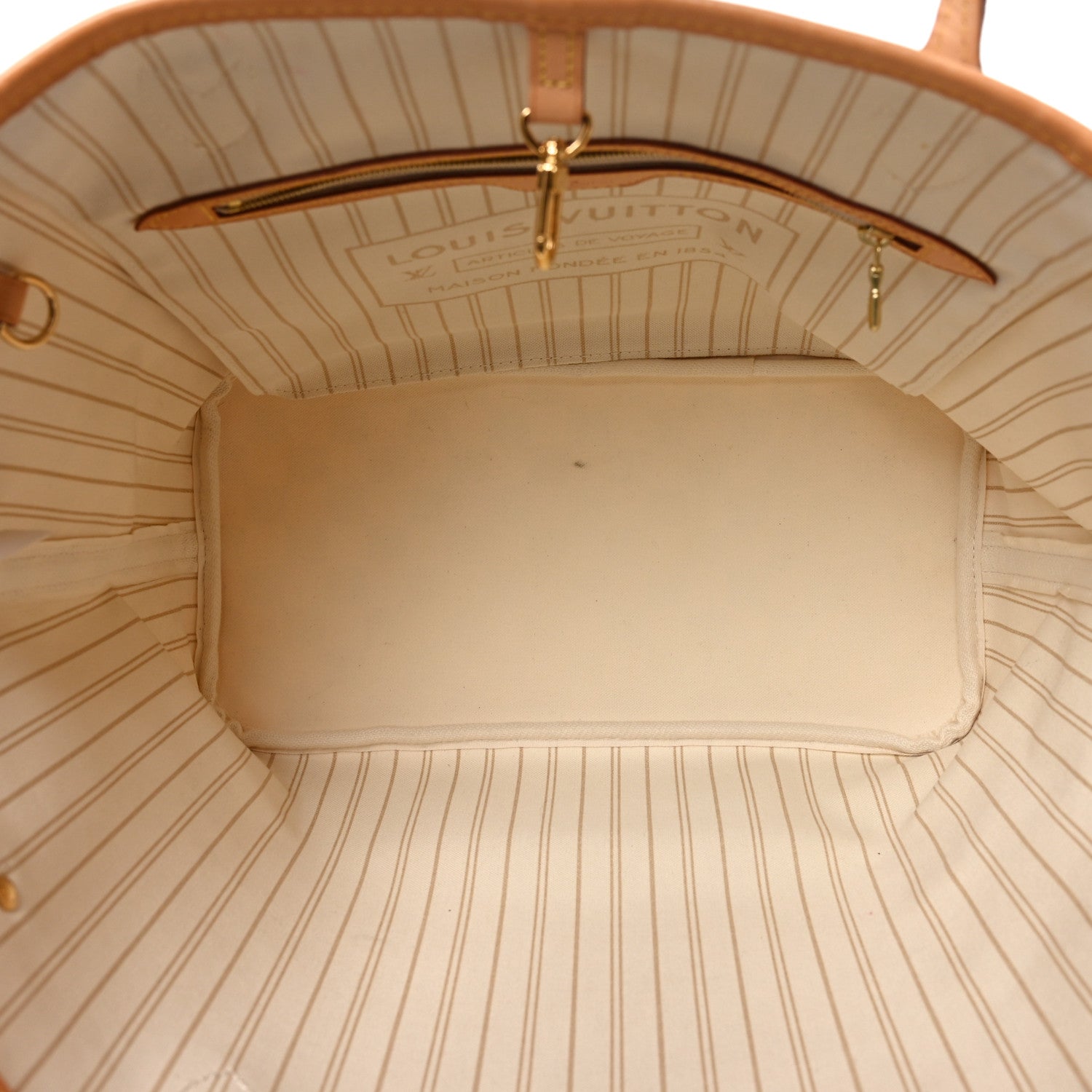 Louis Vuitton Damier Azur Neverfull MM 5 of 9