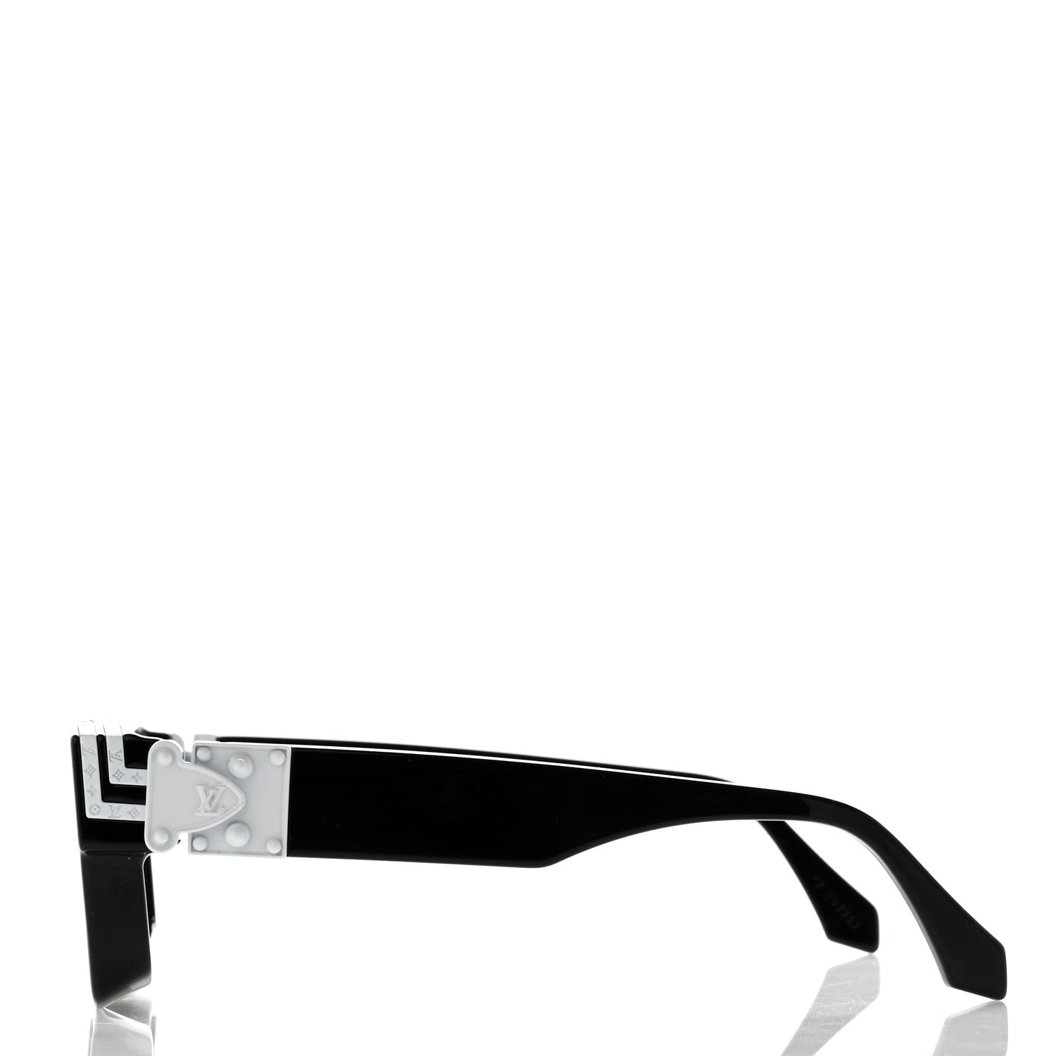 Louis Vuitton Acetate Metal 1.1 Millionaires Sunglasses Z1689W Black 4 of 8