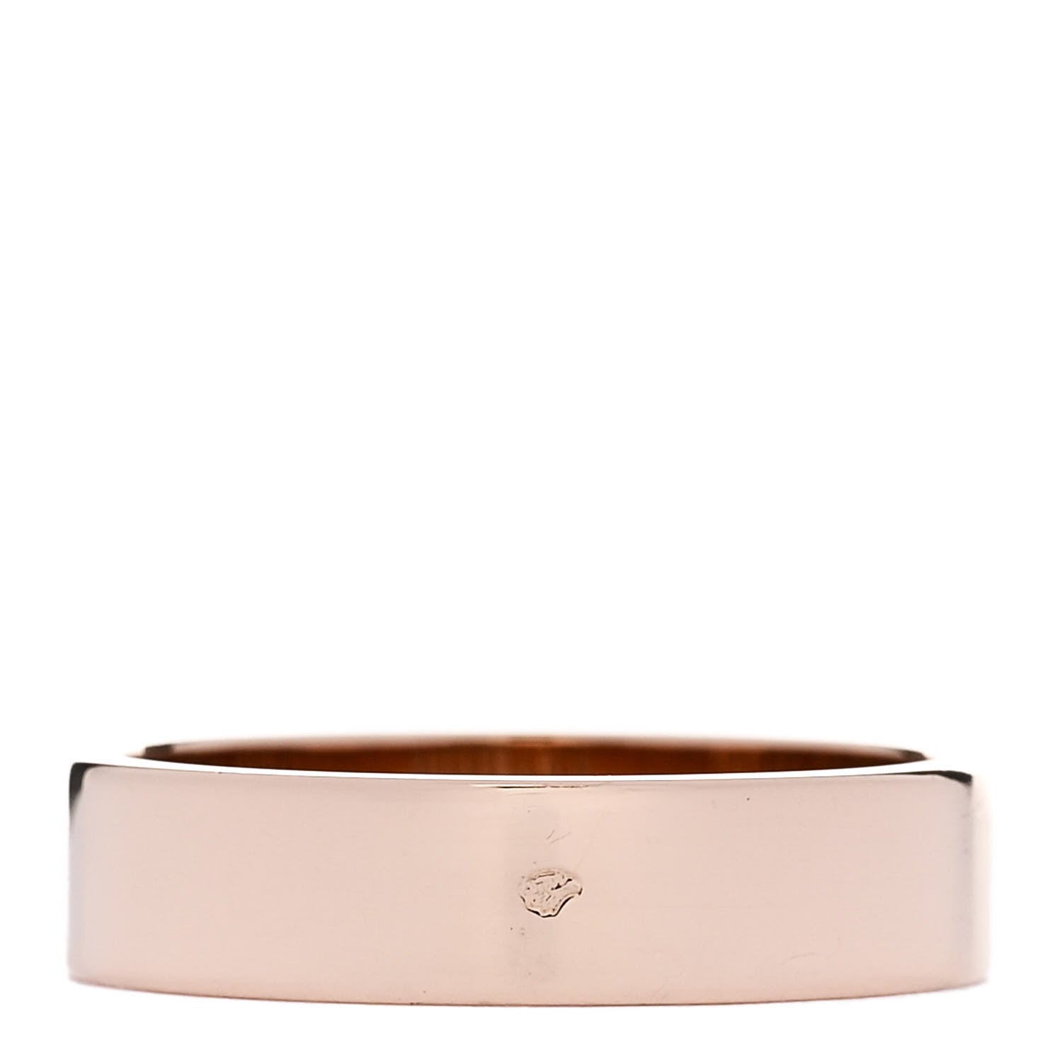Hermes 18K Rose Gold PM Collier De Chien Ring 57 8 3 of 4