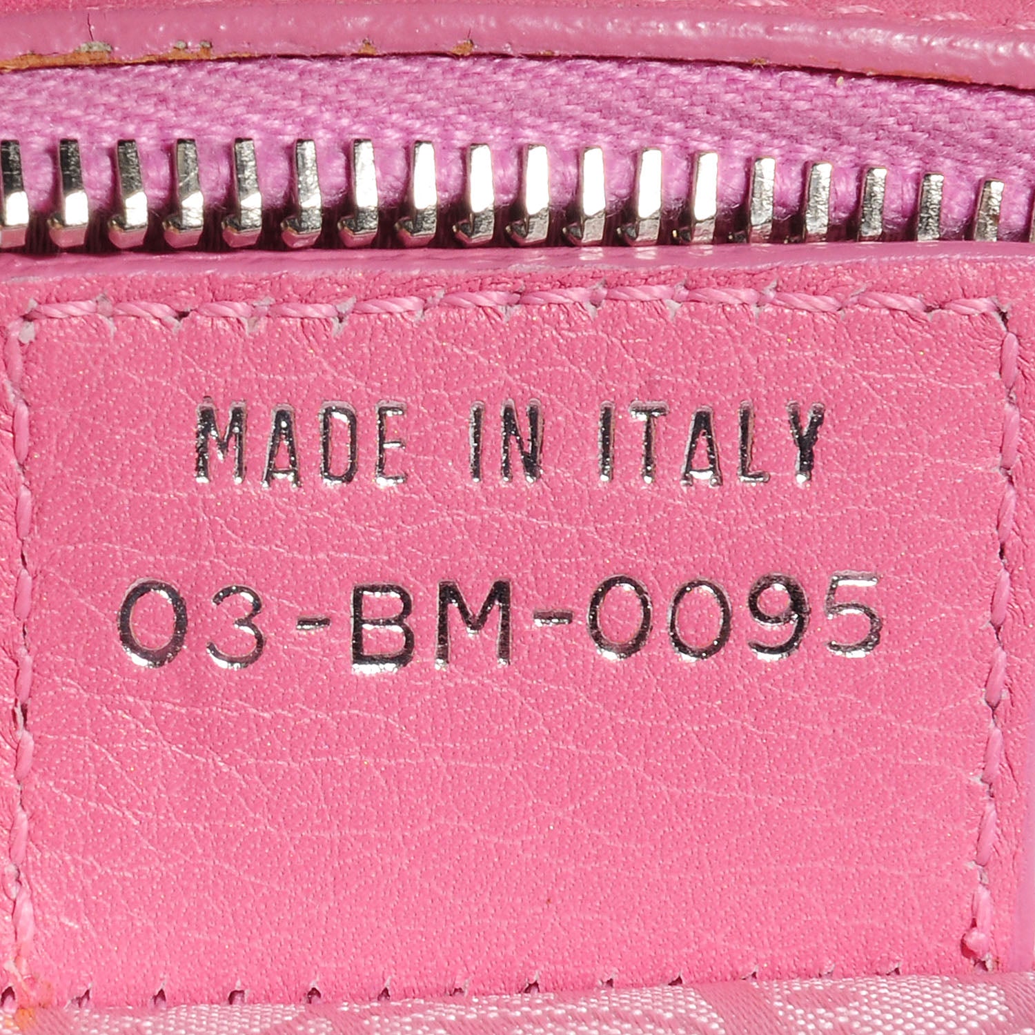 Christian Dior Leather Small Butterfly Detective Satchel Pink 7 of 7