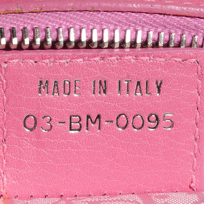 Christian Dior Leather Small Butterfly Detective Satchel Pink 7 of 7