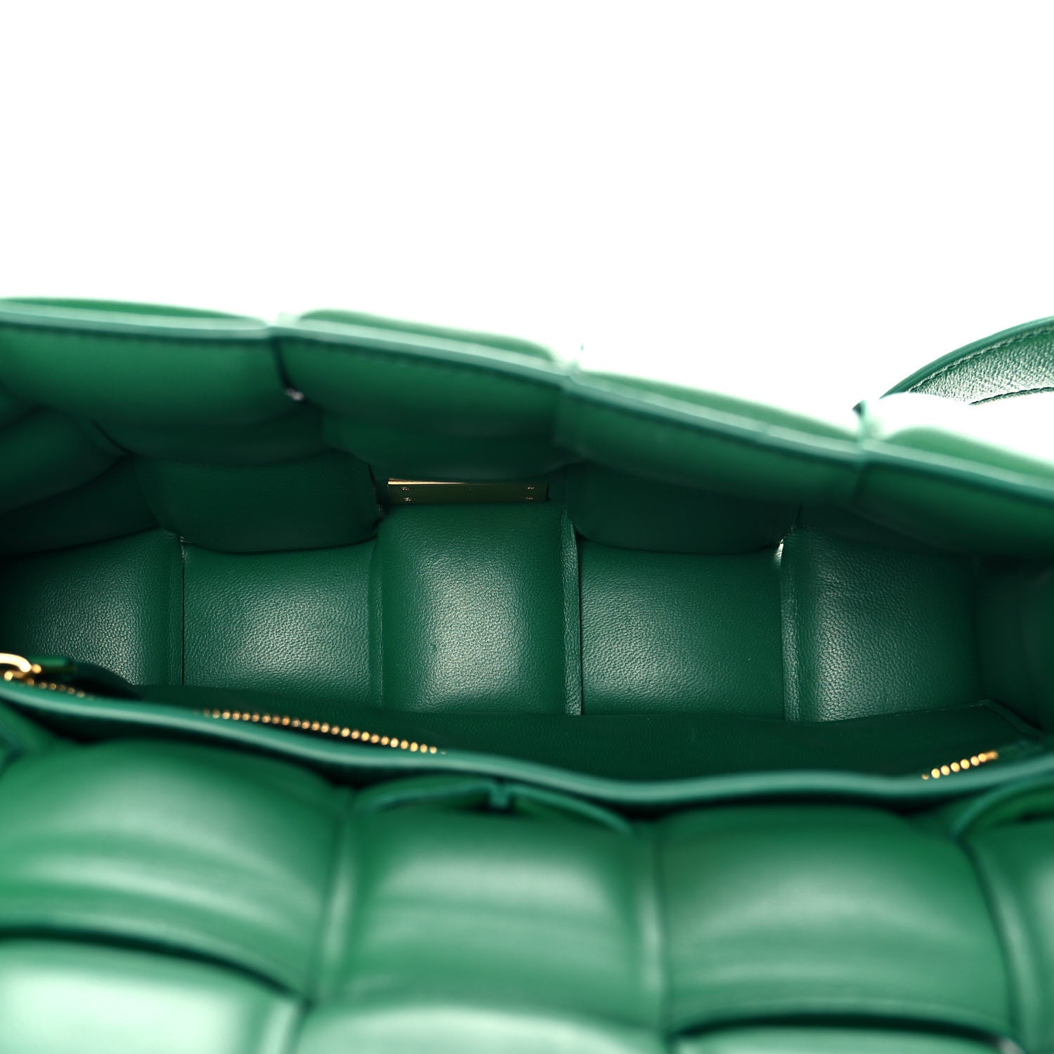 Bottega Veneta Nappa Maxi Intreccio Padded Cassette Crossbody Bag Racing Green 6 of 19