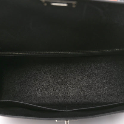 Hermes Epsom Kelly Sellier 32 Black 5 of 11