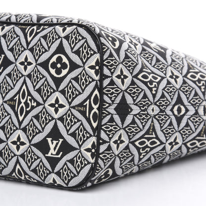 Louis Vuitton Jacquard Since 1854 Neverfull MM Grey 9 of 10