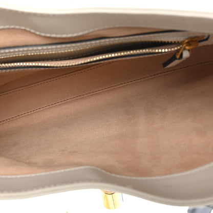 Gucci Boarded Dyana Lux Calfskin Small Jackie 1961 Hobo Mystic White 5 of 10