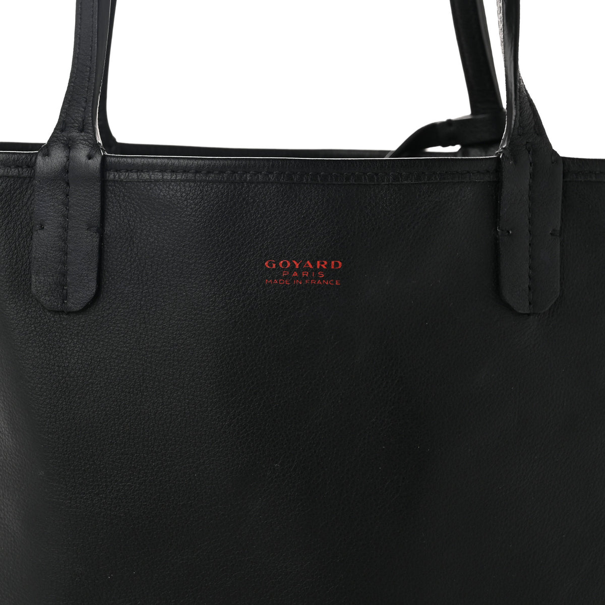 Goyardine Banniere Reversible Mini Anjou Black