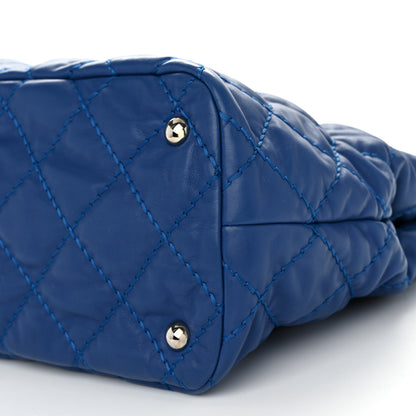Chanel Calfskin Love Me Tender Large Tote Blue 11 of 12
