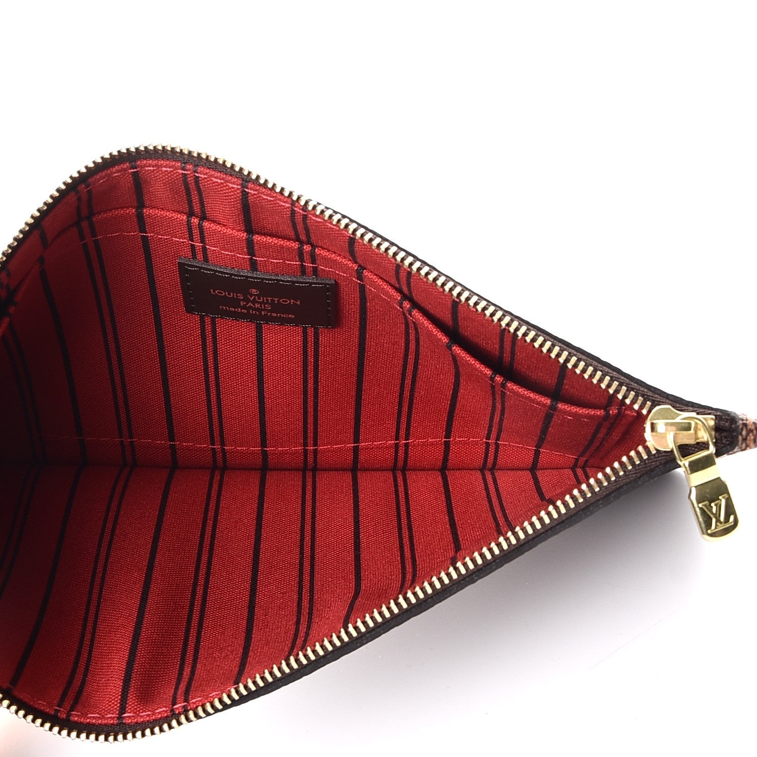 Louis Vuitton Damier Ebene Neverfull MM GM Pochette 5 of 7