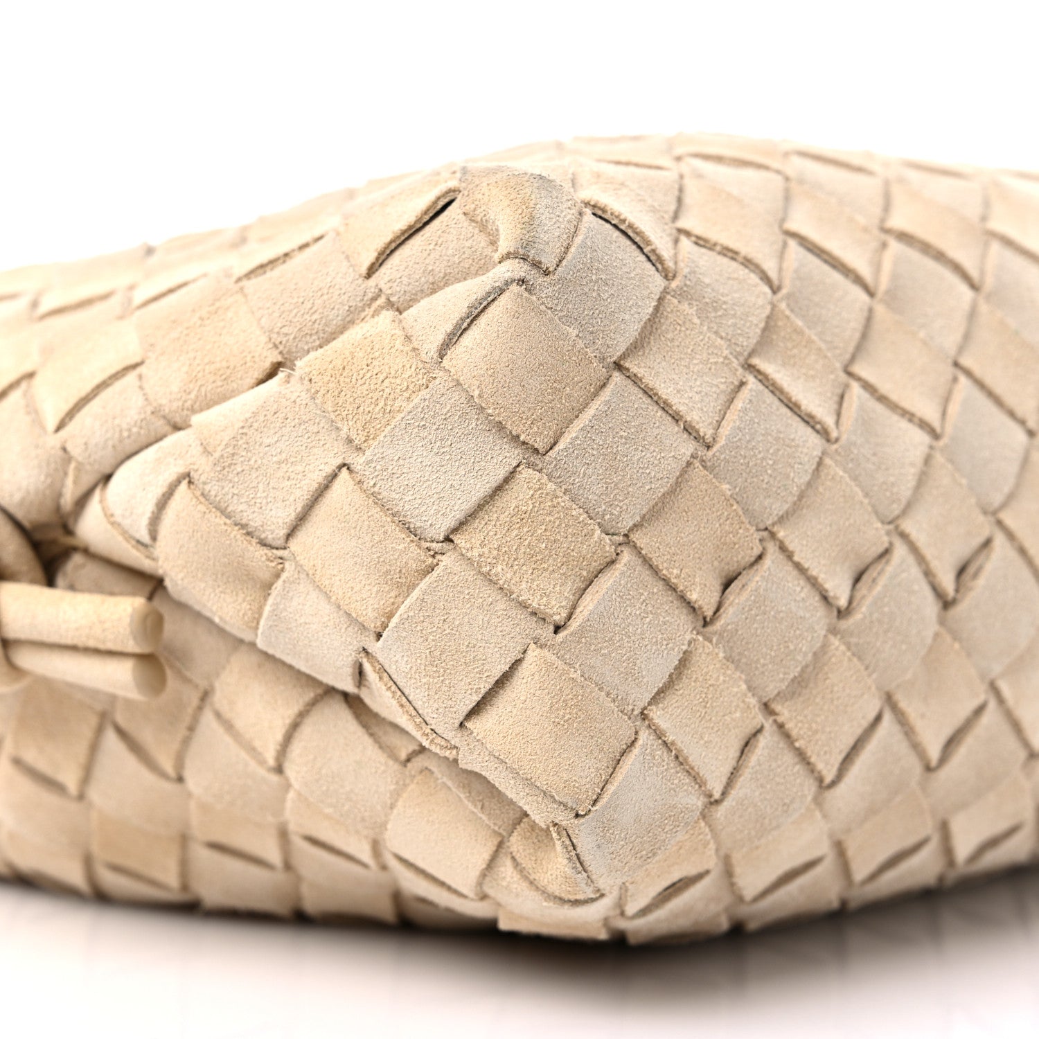 Bottega Veneta Suede Intrecciato Mini Loop Camera Bag Sand 6 of 8