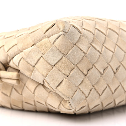 Bottega Veneta Suede Intrecciato Mini Loop Camera Bag Sand 6 of 8