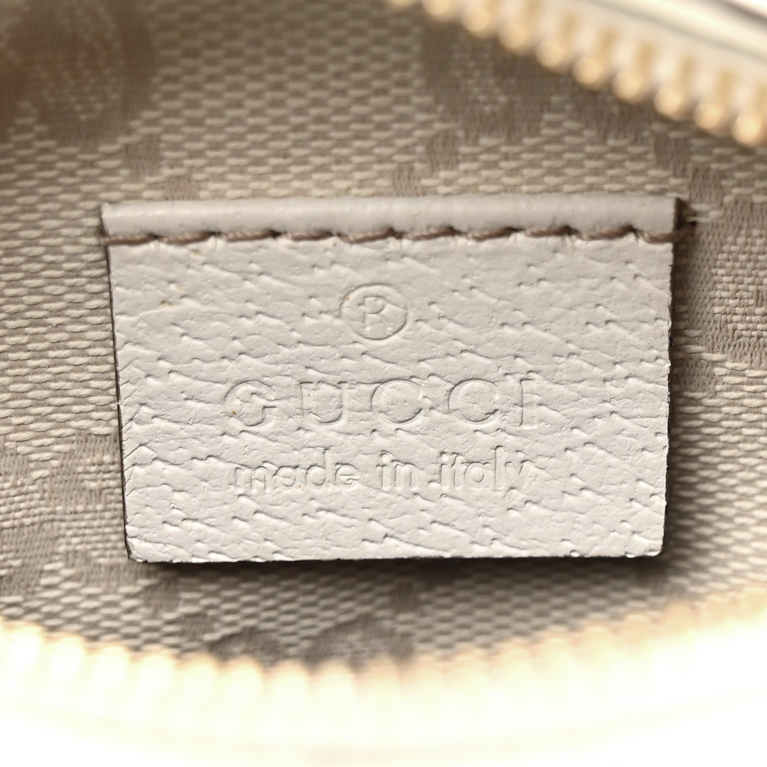 Gucci GG Monogram Web Double Pocket Belt Bag White 6 of 11