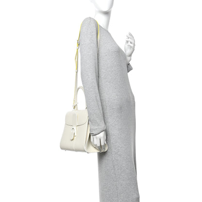 Delvaux Boxed Calfskin MM Magic Brillant Satchel Ivory 2 of 10