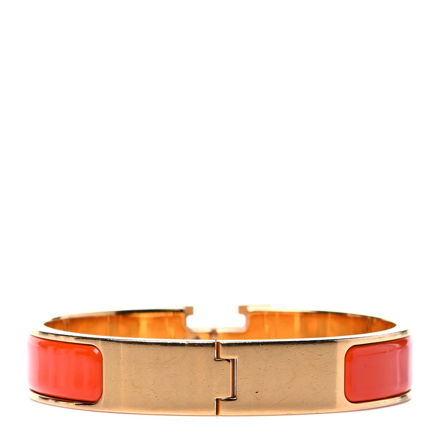 Enamel Narrow Clic Clac H Bracelet PM Capucine