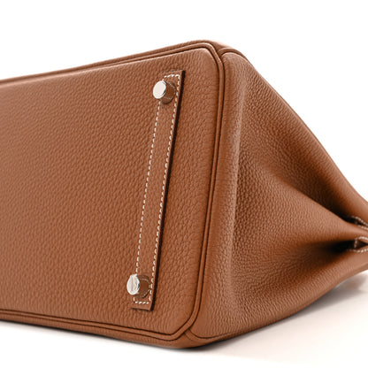 Hermes Togo Birkin 30 Gold 10 of 11