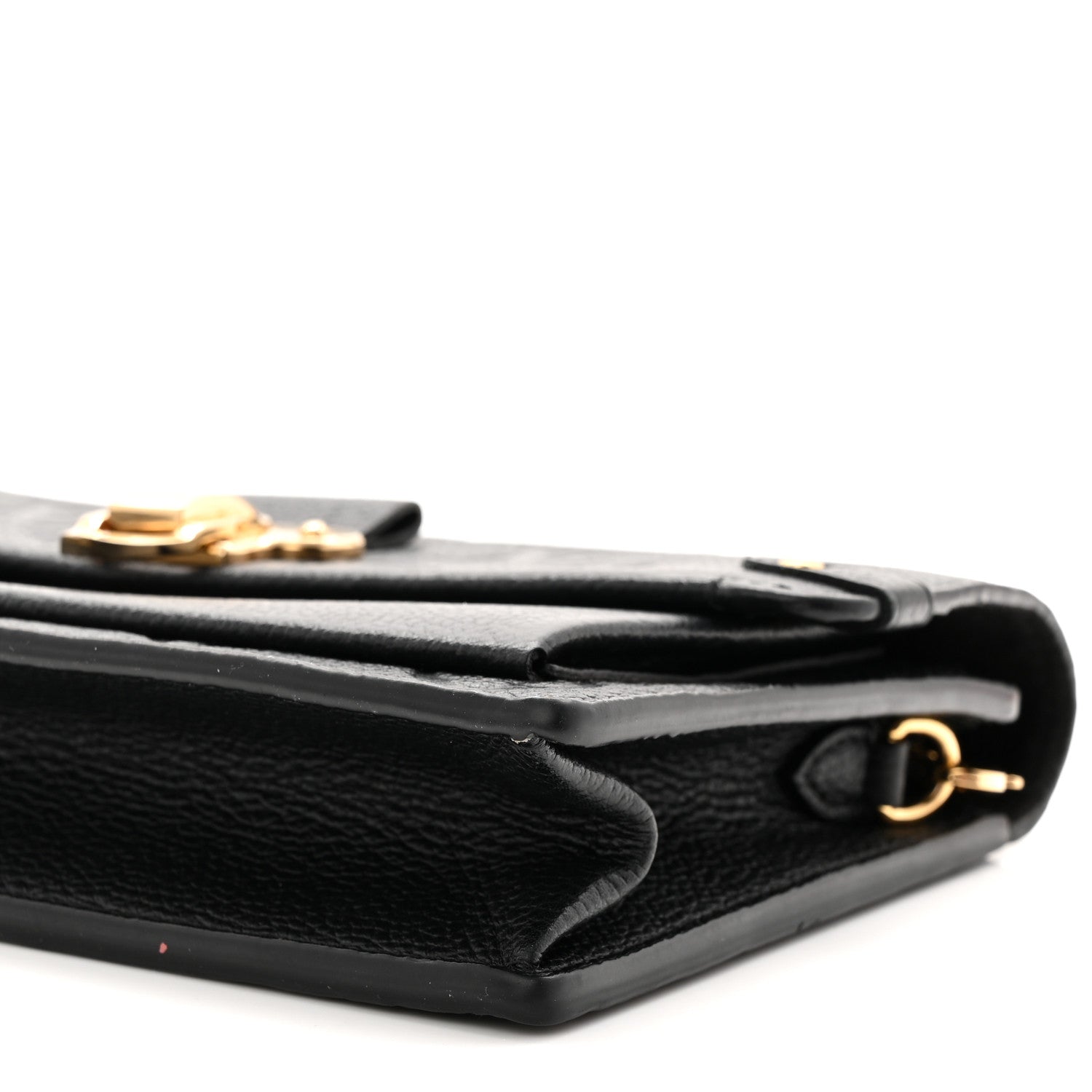 Louis Vuitton Empreinte Vavin Chain Wallet Black 9 of 10